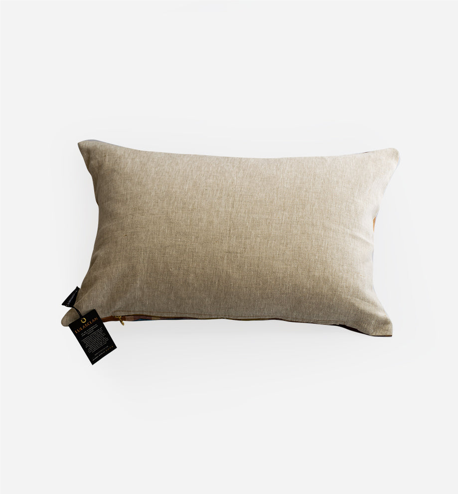 Pillar Linen embroidered  Pillow