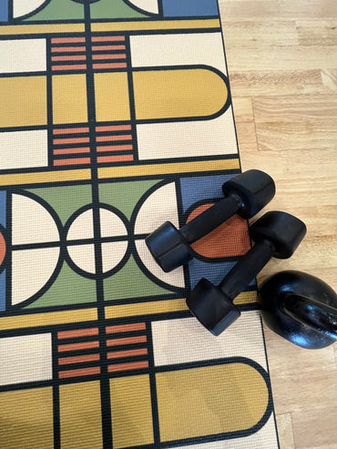 Tapis de méditation et d'exercice léger Bokamuso