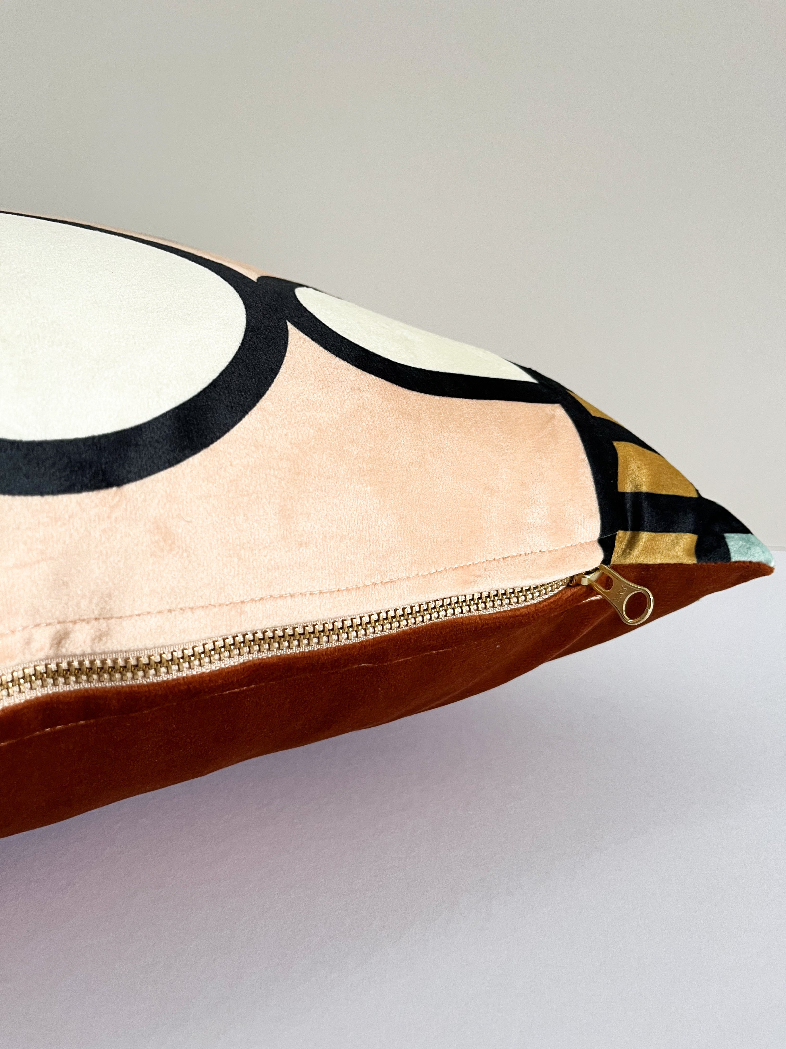 LUMI - Velvet Throw Pillow