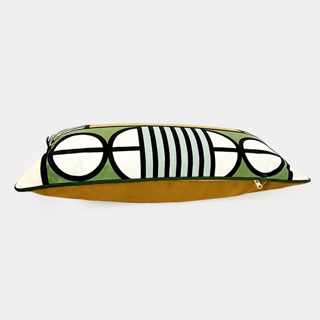 BATHU - Rectangle Throw Pillow