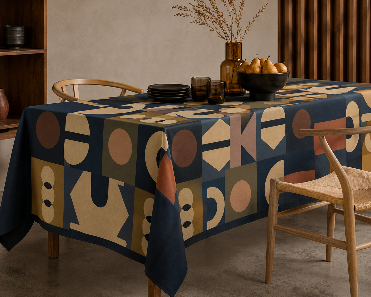 The Gathering Table Cloth - Oatmeal