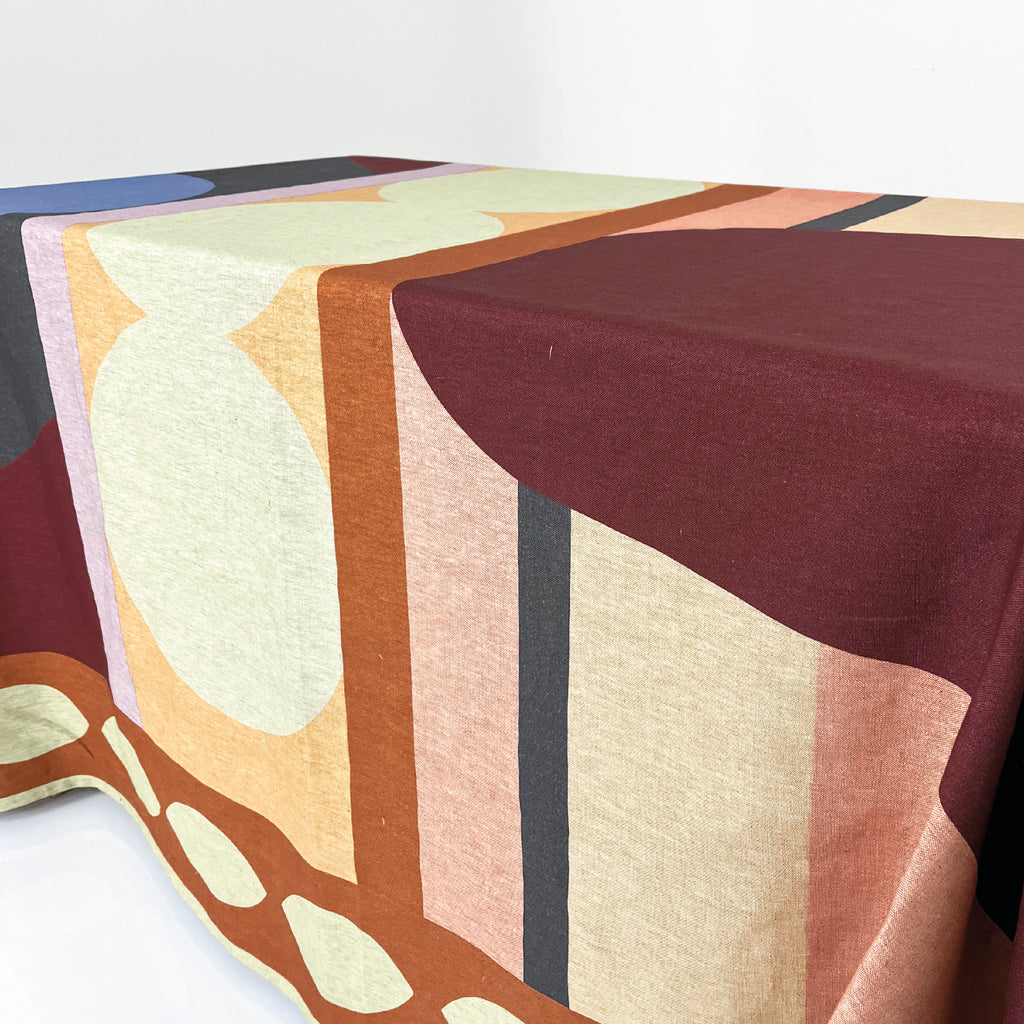 THE GATHERER - Linen Table Cloth