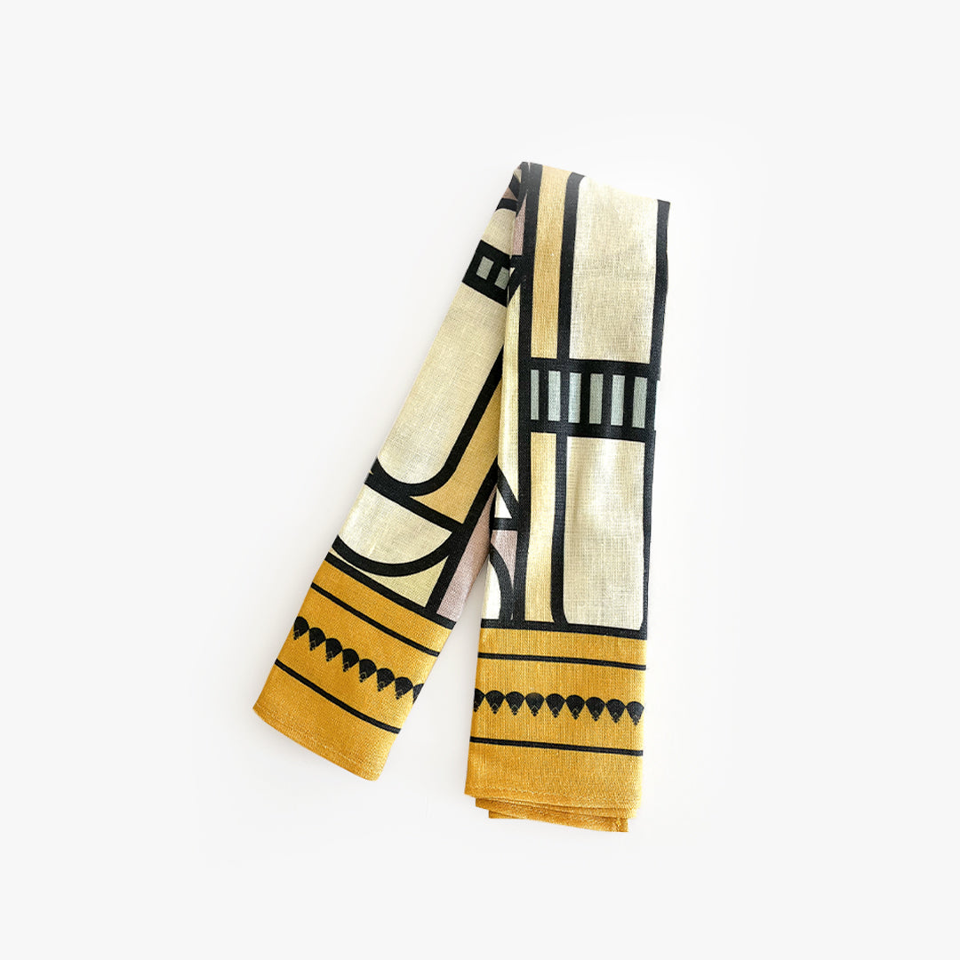 LEGAE OCHRE - Tea Towel