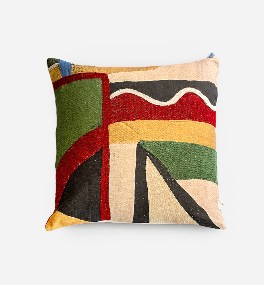 Motswedi Linen Throw Pillow