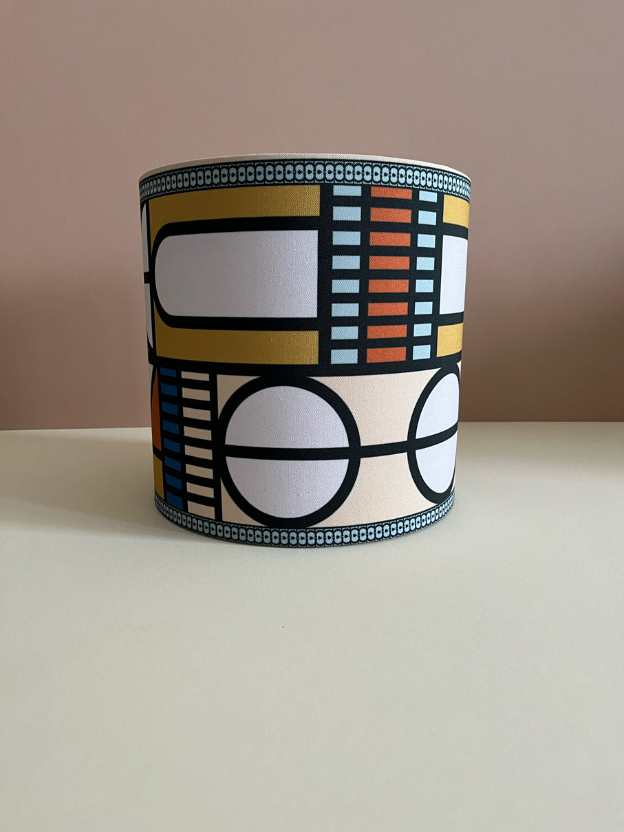 Lumi Lampshade - Medium Drum | Cotton 24cm (W) x 27cm (H)