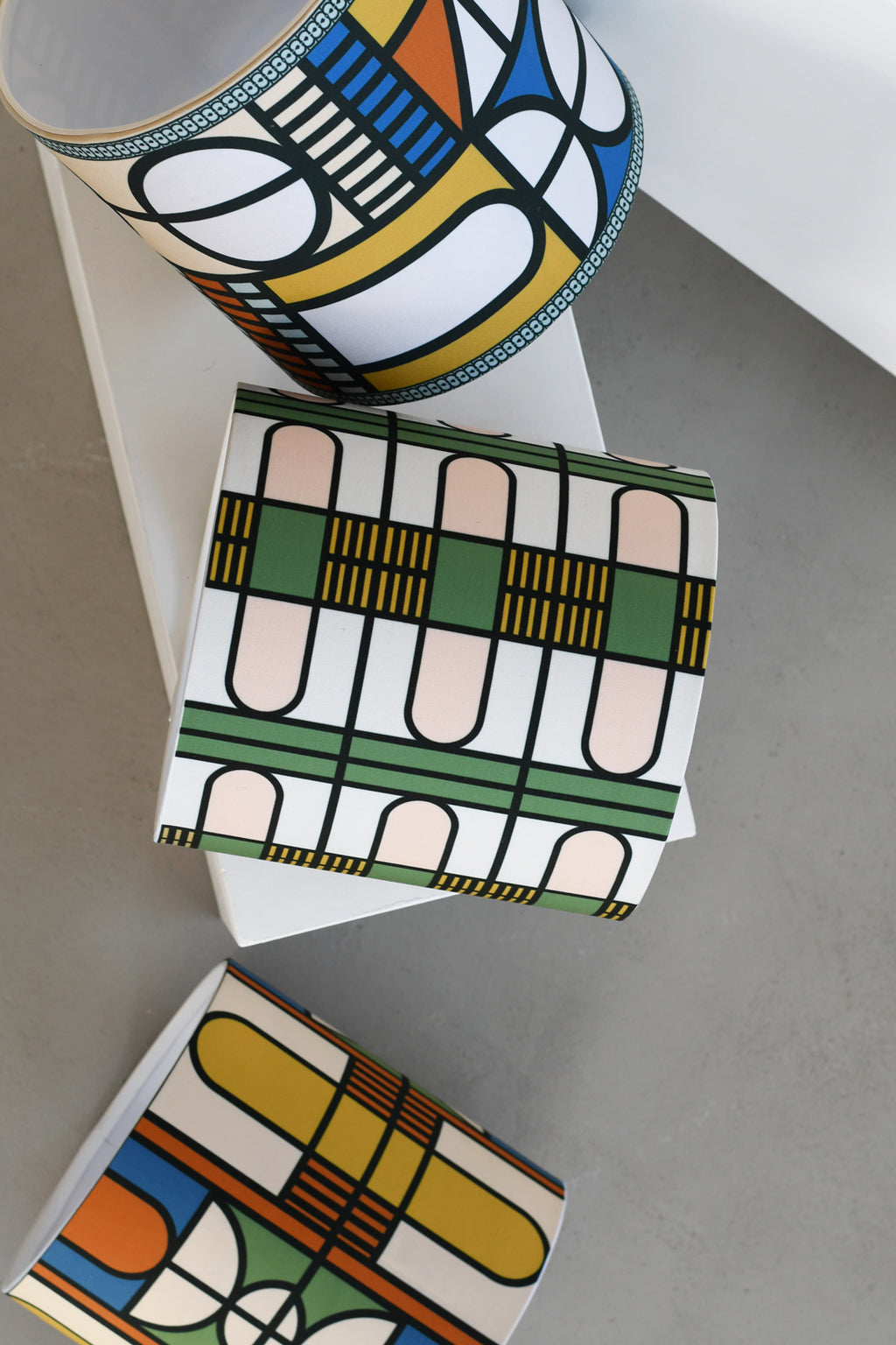 Lumi Lampshade - Medium Drum | Cotton 24cm (W) x 27cm (H)