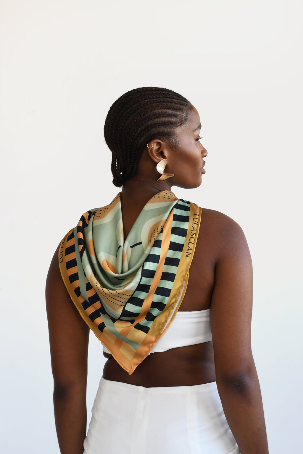 Foulard Bonheur - 60 cm (L) x 60 cm (H)